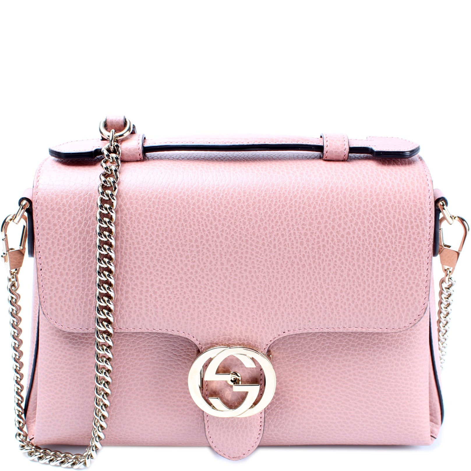 510302 Medium Interlocking GG Satchel lbcase