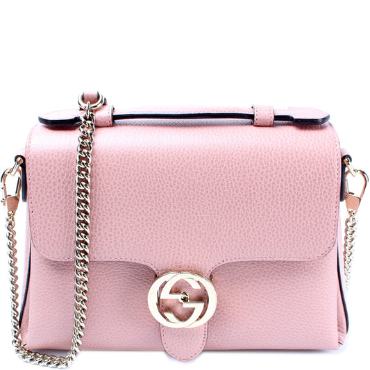 510302 Medium Interlocking GG Satchel lbcase
