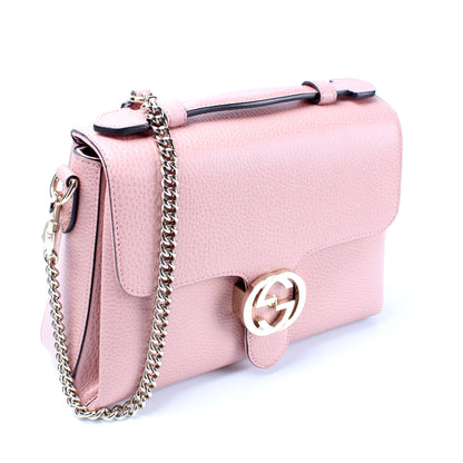 510302 Medium Interlocking GG Satchel lbcase