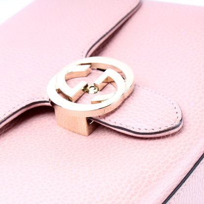 510302 Medium Interlocking GG Satchel lbcase