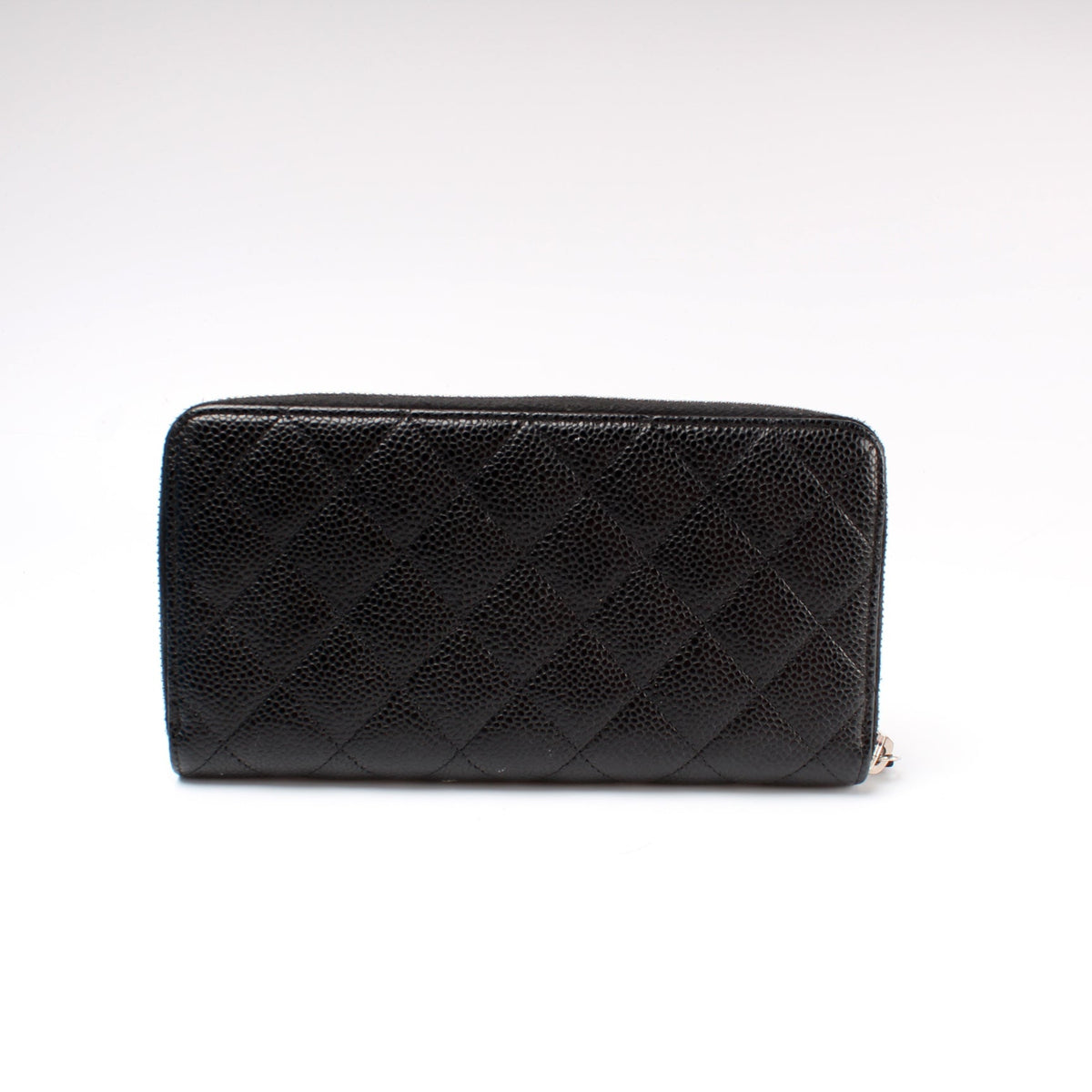 Wallet CC Caviar Small Zip Around