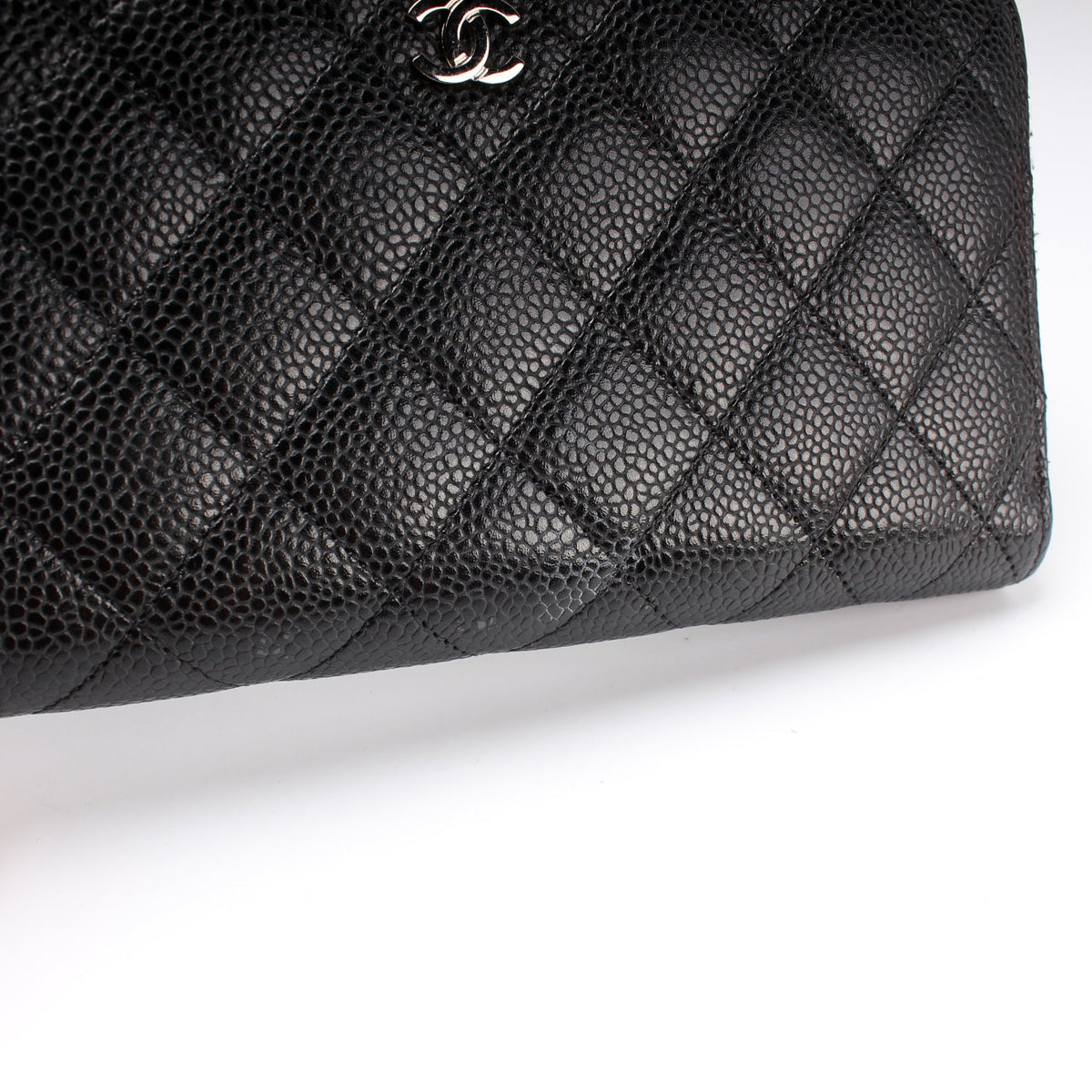 Wallet CC Caviar Small Zip Around