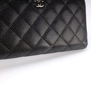 Wallet CC Caviar Small Zip Around