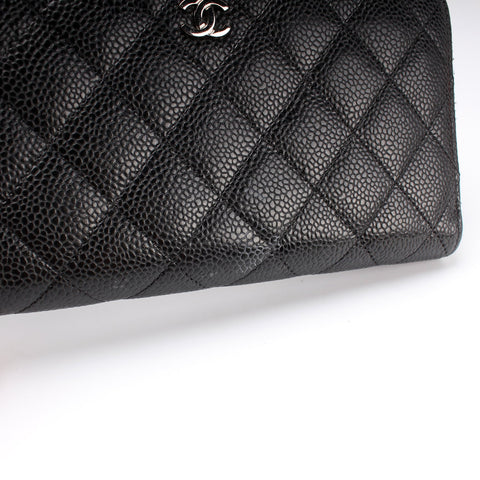 Wallet CC Caviar Small Zip Around