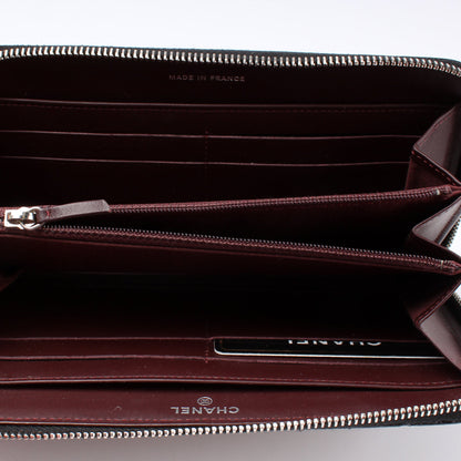 Wallet CC Caviar Small Zip Around