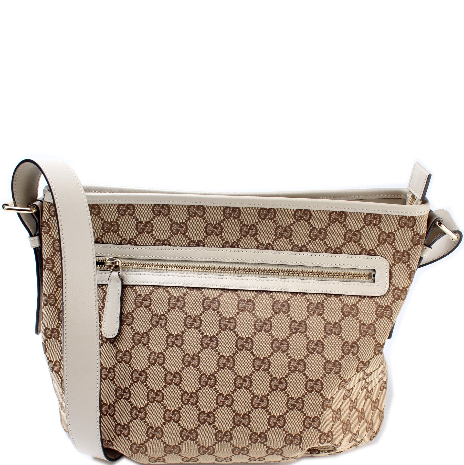 388930 GG Canvas Shoulder Bag lbcase