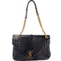 Grain De Monogram Triquilt Large Satchel 440115