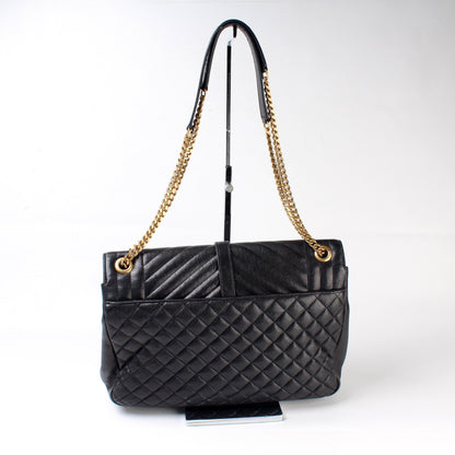 Grain De Monogram Triquilt Large Satchel 440115