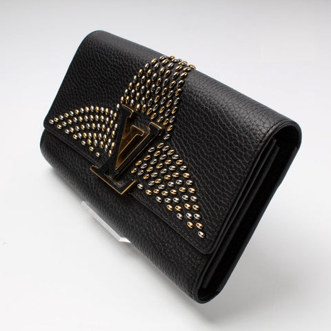 Capucines Studded Wallet