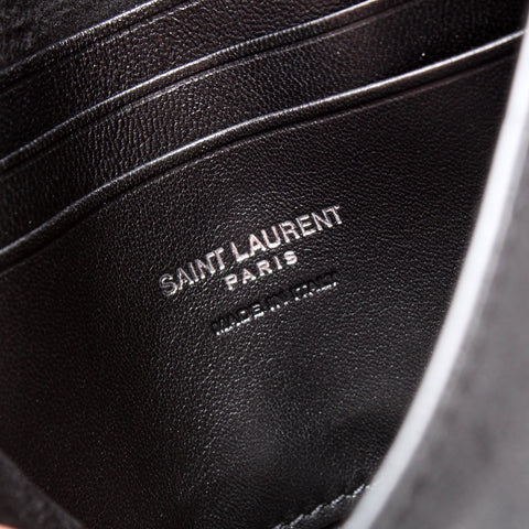 Teddy Drawstring Bag Lambskin