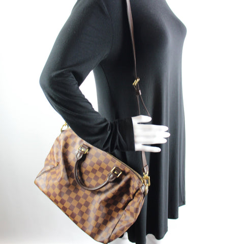 Speedy 30 Bandouliere Damier Ebene