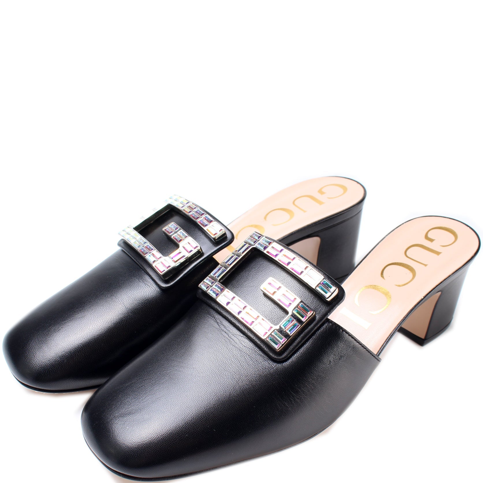 Madelyn Crystal G Mules Size 40.5 lbcase