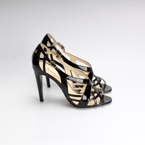 Chaus Ouvertes Patent Heels Size 40