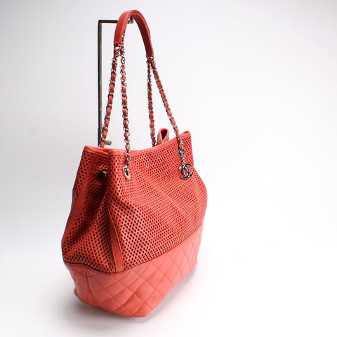 Up in the Air N/S Tote Perforated Leather