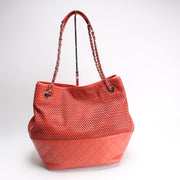Up in the Air N/S Tote Perforated Leather