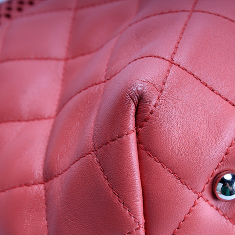 Up in the Air N/S Tote Perforated Leather
