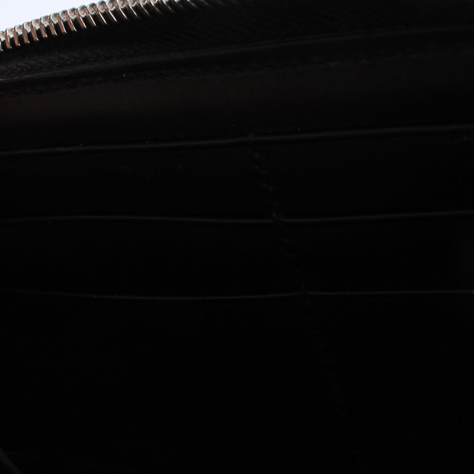 408831 GG Supreme Web Zip Around Wallet lbcase