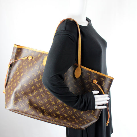 Neverfull w/Wallet GM Monogram