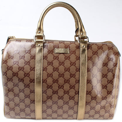 193603 Joy Boston Bag Crystal GG lbcase