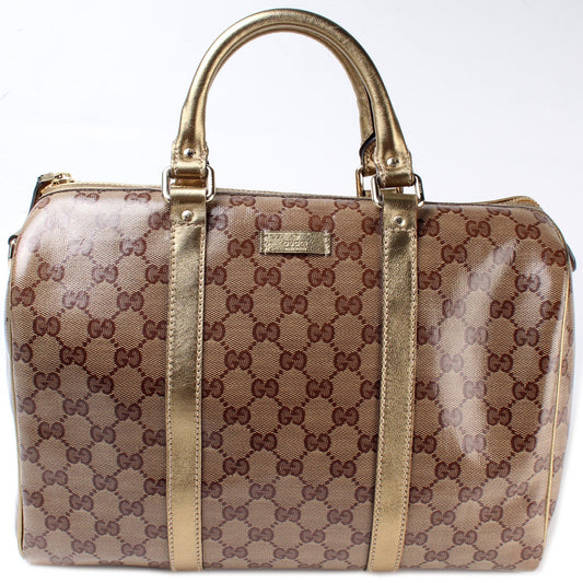 193603 Joy Boston Bag Crystal GG lbcase
