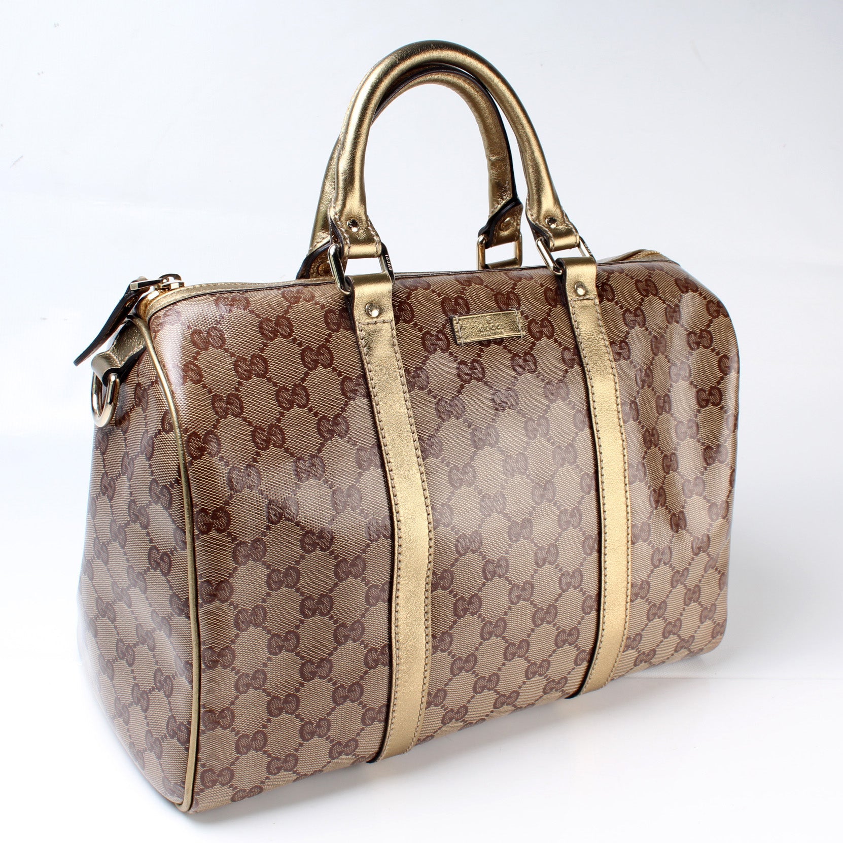 193603 Joy Boston Bag Crystal GG lbcase