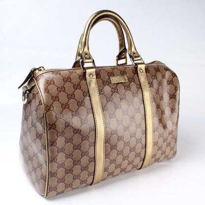193603 Joy Boston Bag Crystal GG lbcase