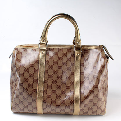 193603 Joy Boston Bag Crystal GG lbcase