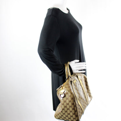 193603 Joy Boston Bag Crystal GG lbcase