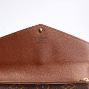 Sarah Wallet Monogram Newer