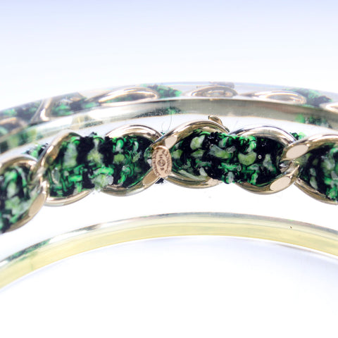 Resin Chain Bangle