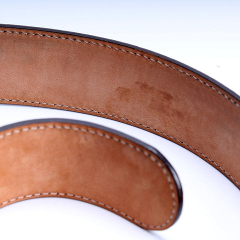114876 Interlocking GG Canvas Belt Size 85/34