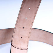 114876 Interlocking GG Canvas Belt Size 90/36