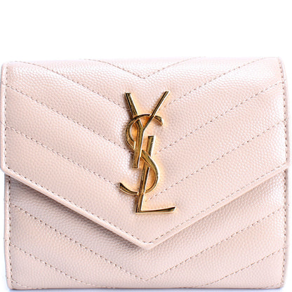 Grain De Compact Trifold Wallet