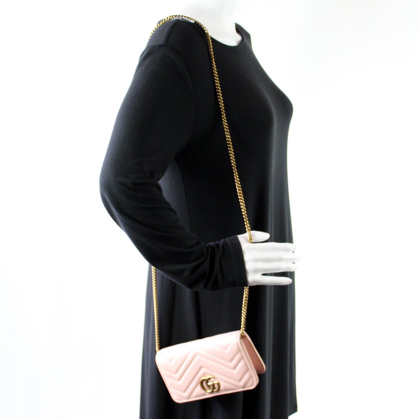 488426 GG Marmont Mini Bag lbcase
