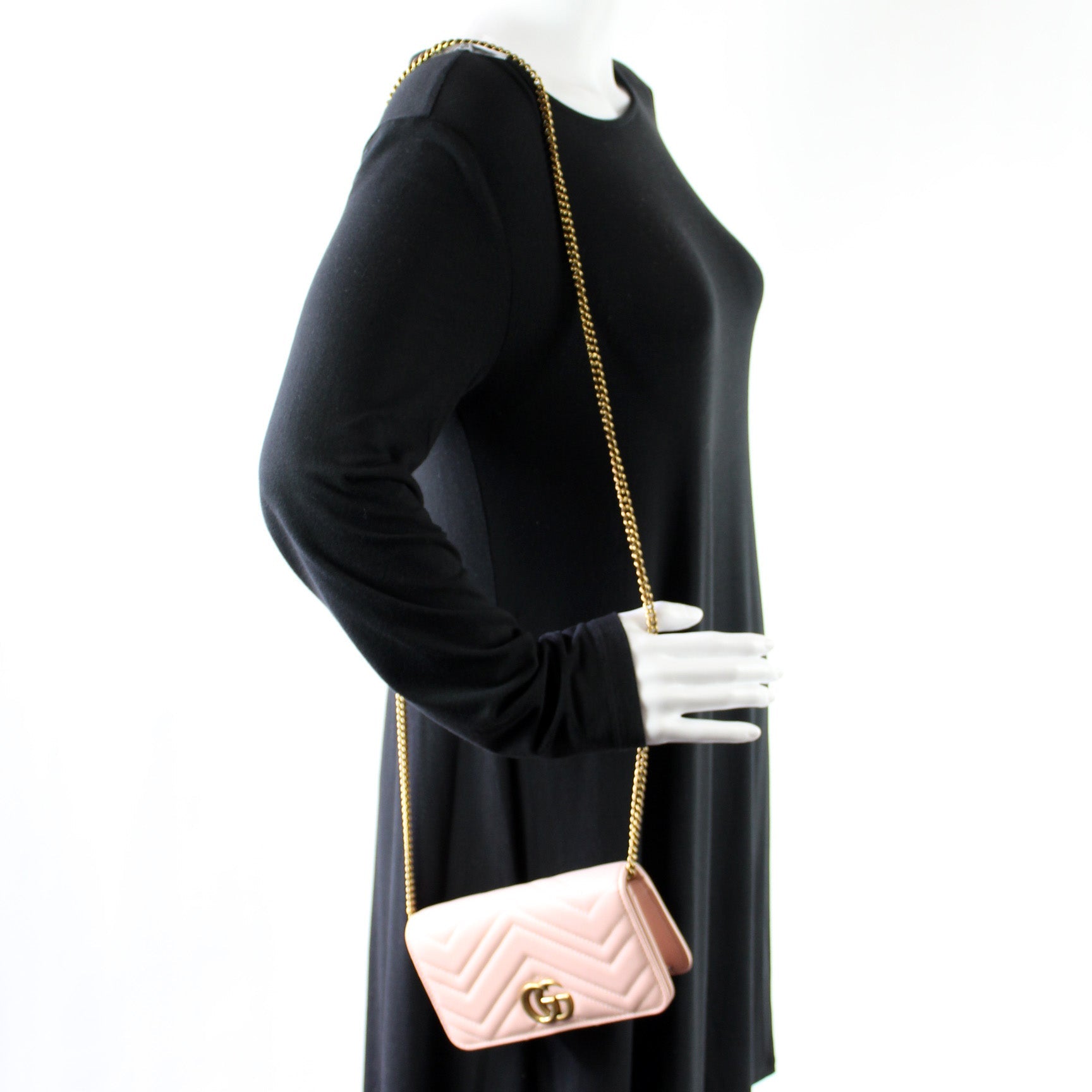 488426 GG Marmont Mini Bag lbcase