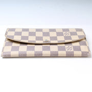 Emilie Wallet Damier Azur