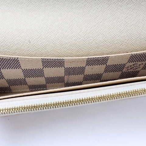 Emilie Wallet Damier Azur