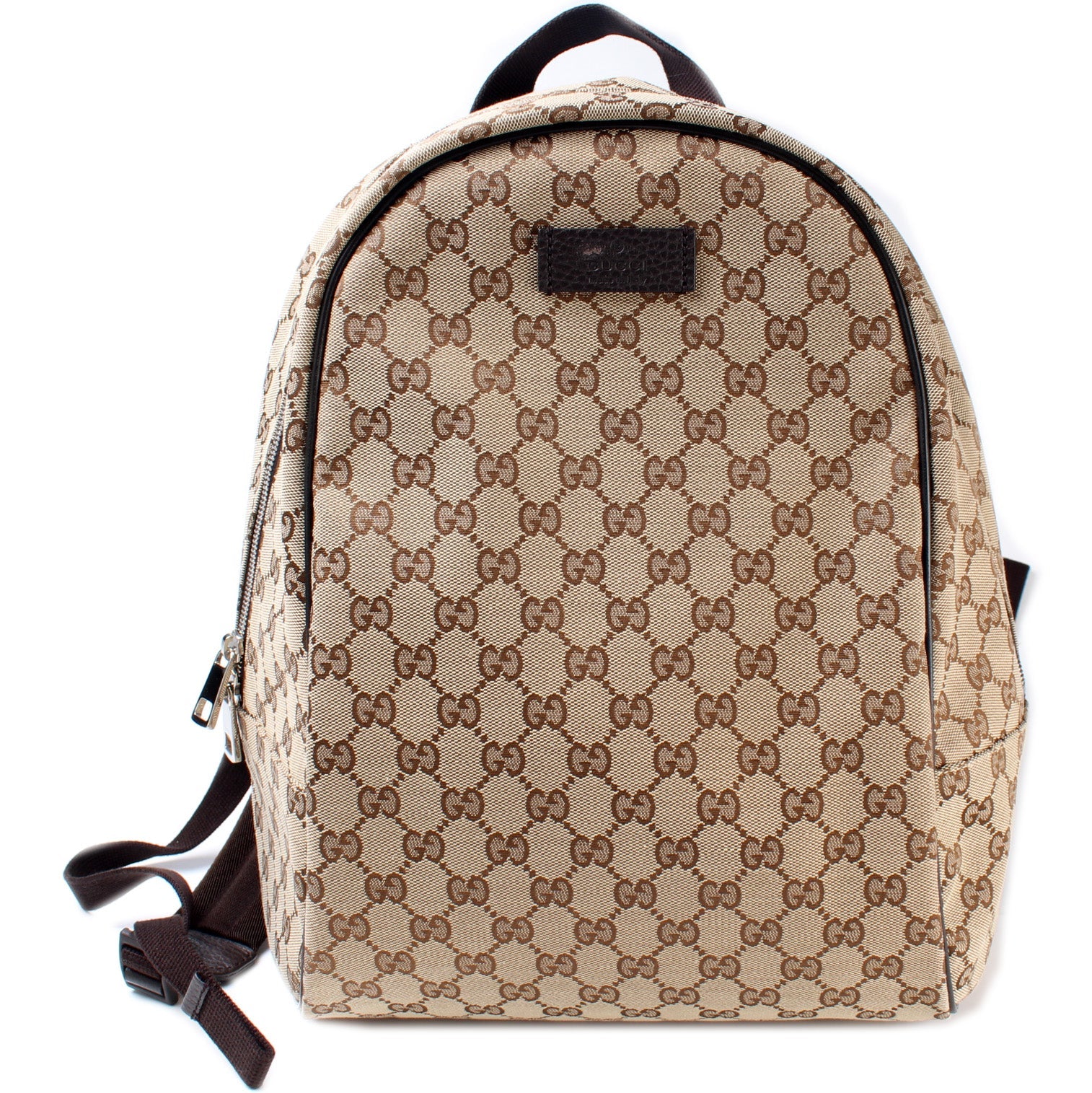 449906 GG Canvas Travel Backpack lbcase