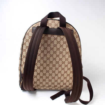 449906 GG Canvas Travel Backpack lbcase