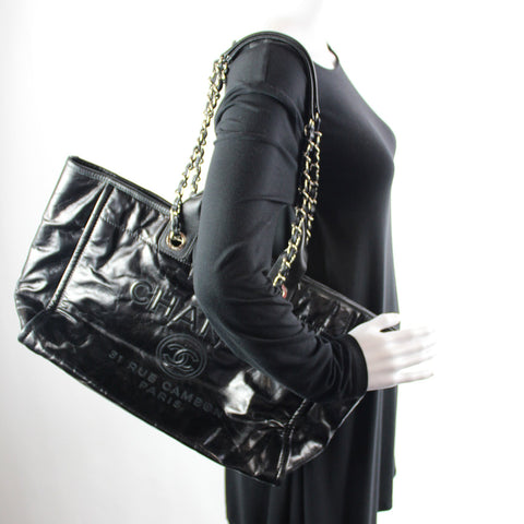 Deauville Glazed Calfskin MedIum 22M
