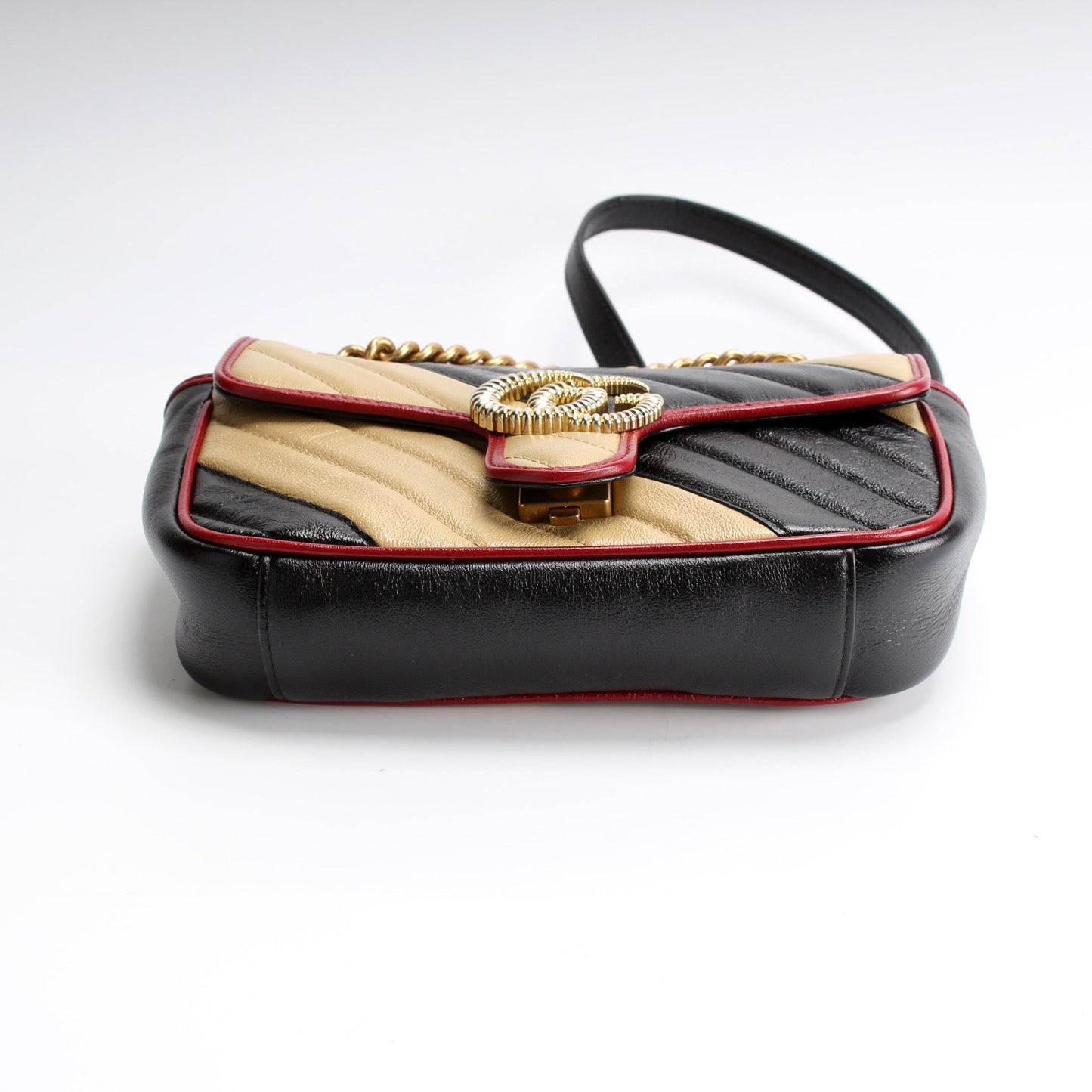 446744 Marmont Shoulder Mini Flap lbcase
