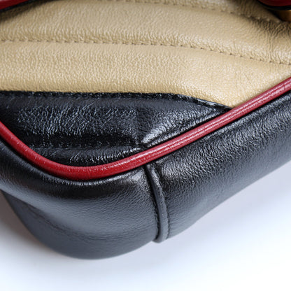 446744 Marmont Shoulder Mini Flap lbcase
