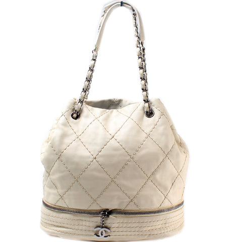 Expandable Ligne Drawstring Bag