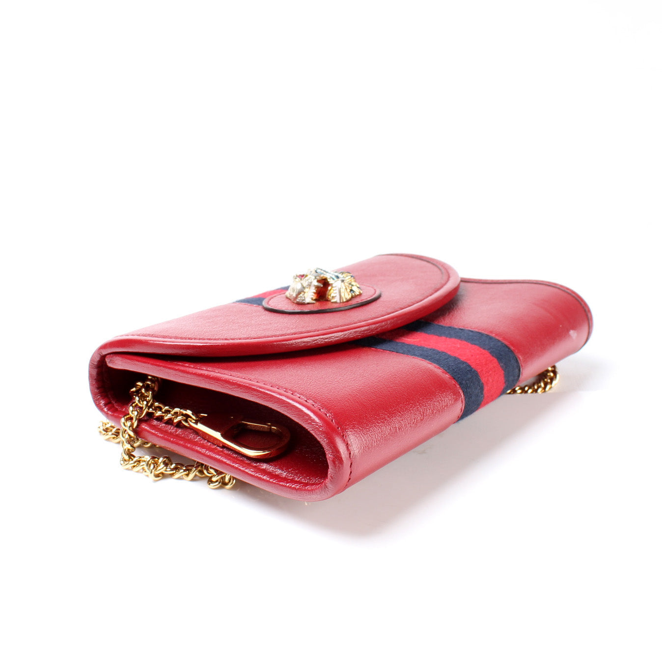 573797 Rajah Web Mini Bag Leather lbcase