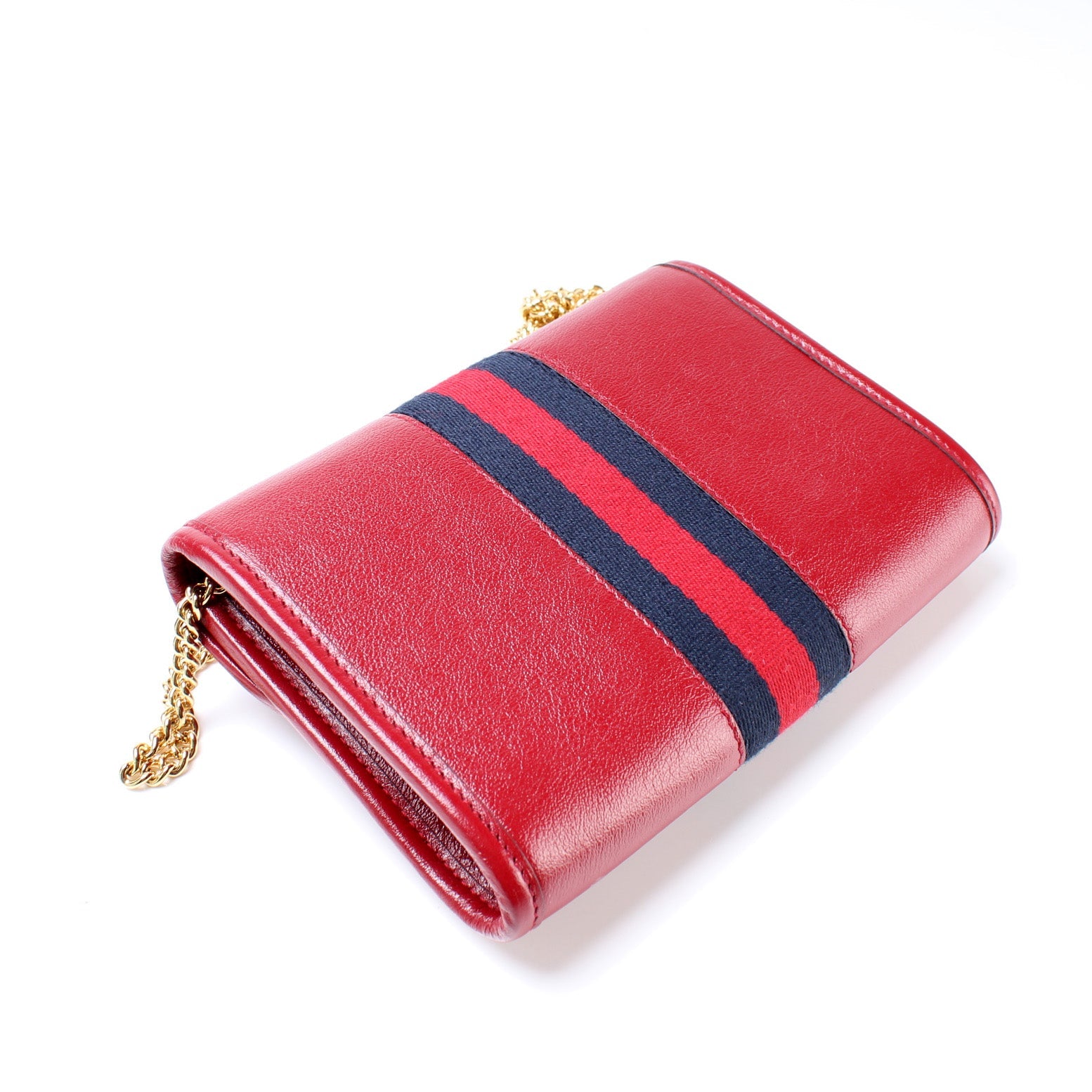 573797 Rajah Web Mini Bag Leather lbcase