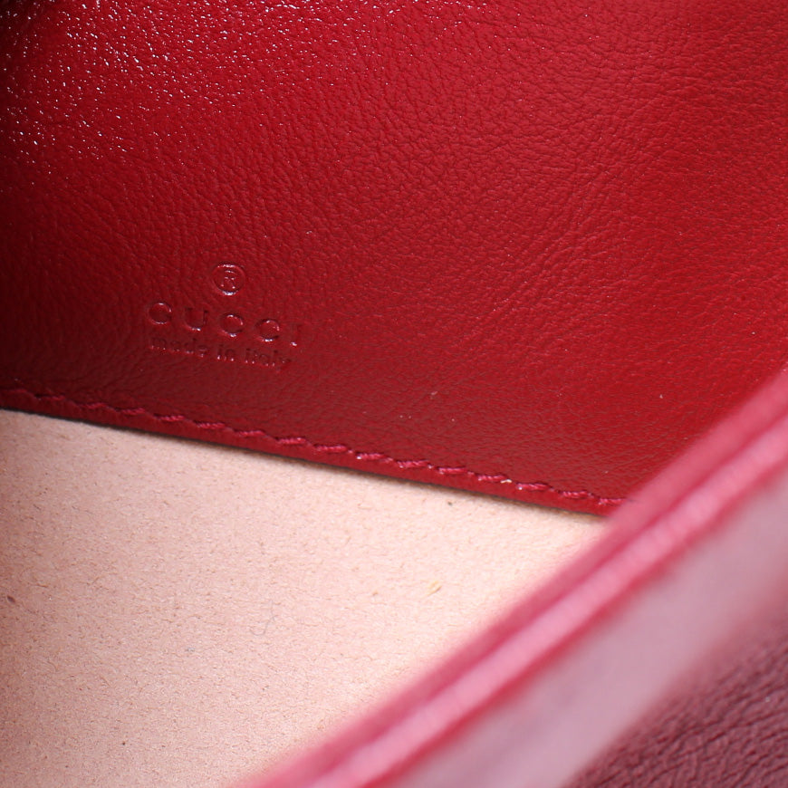 573797 Rajah Web Mini Bag Leather lbcase