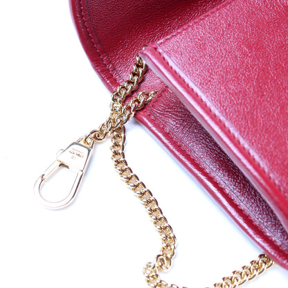 573797 Rajah Web Mini Bag Leather lbcase