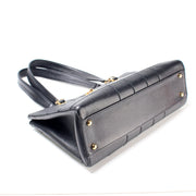 Chocolate Bar Shoulder Bag Caviar