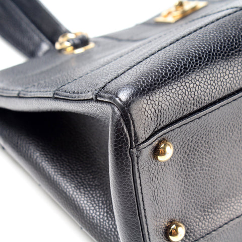 Chocolate Bar Shoulder Bag Caviar
