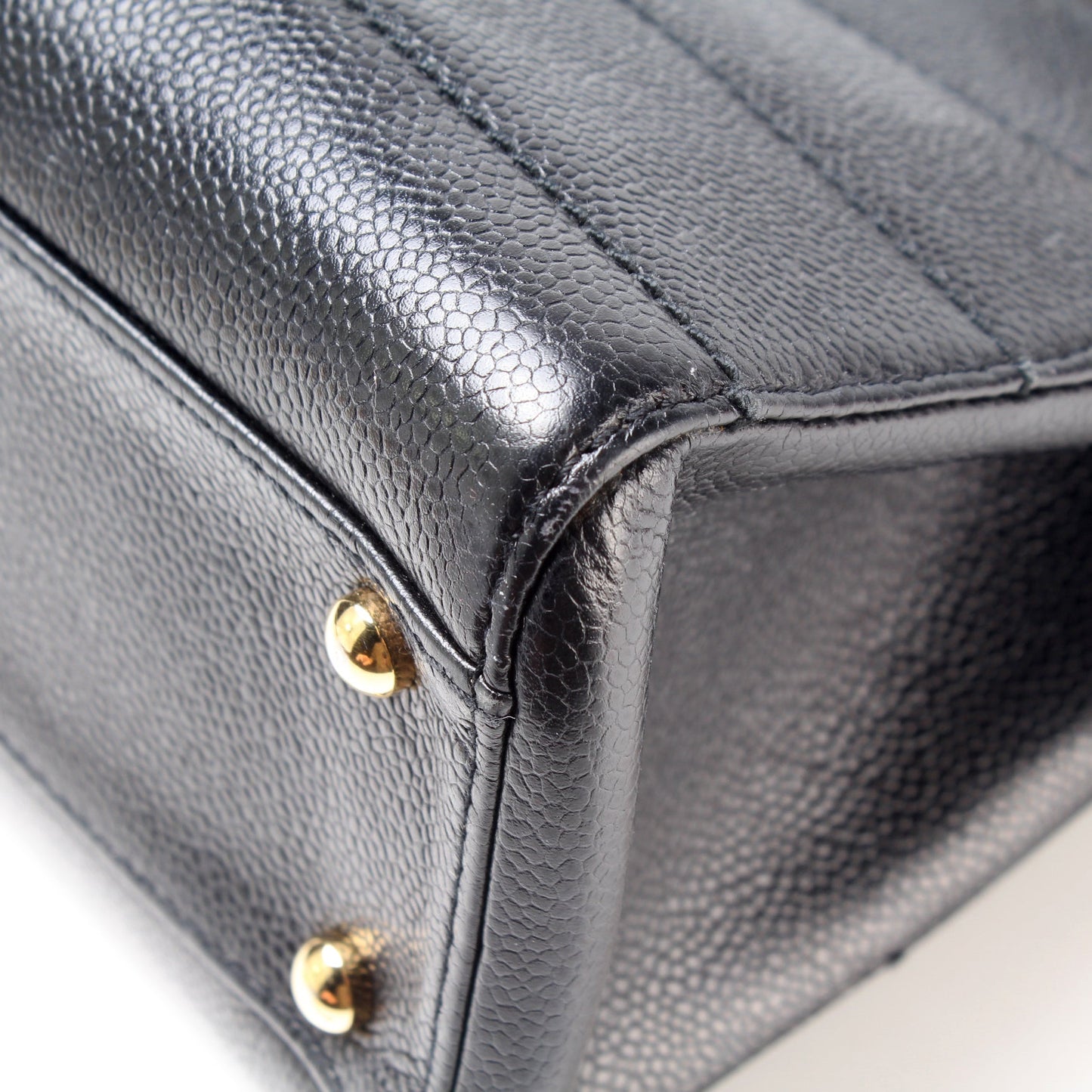 Chocolate Bar Shoulder Bag Caviar